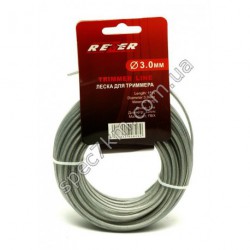 N83 Леска для триммера 3,0 mm / 15 m с металлическим тросом REZER