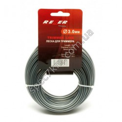N84 Леска для триммера 3,0 mm / 15 m с пластиковой вставкой REZER